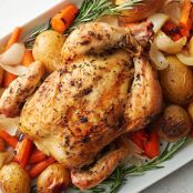 Slow-Cooker Roast Chicken