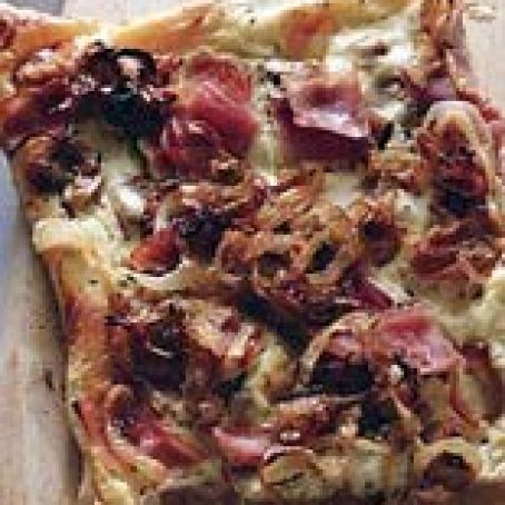 HAM, RICOTTA & FIG TART