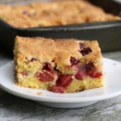 Cherry Cornmeal Cake | Big Girls Small Kitchen
