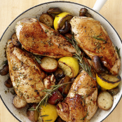 Skillet Rosemary Chicken