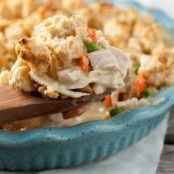 Chicken Pot Pie Crumble