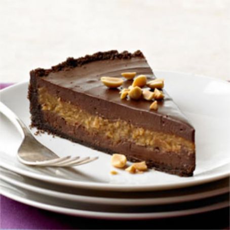 Dessert Misc: Decadent Chocolate-Peanut Butter Cheesecake