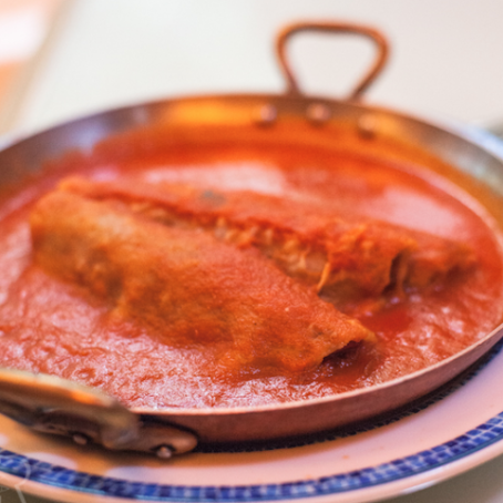 Hibisco-flor Enchiladas (Hibiscus-Flower Enchiladas)