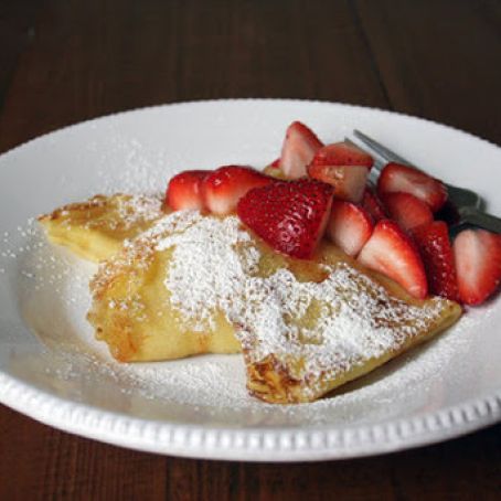 Crêpes Fines Sucrées (Dessert Crepes) Julia