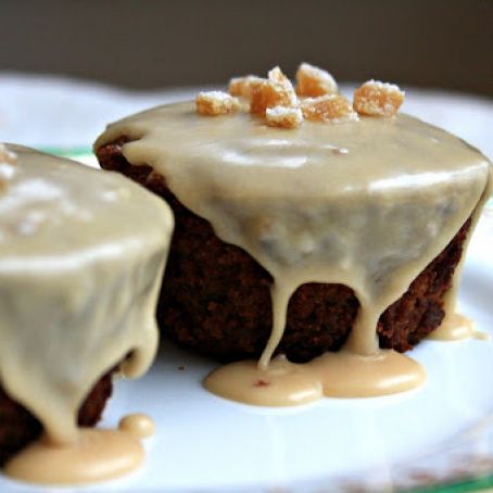 Guinness gingerbread cupcakes with Baily’s glaze