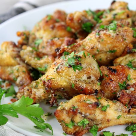 Instant Pot Garlic Parmesan Chicken Wings
