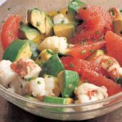 Lobster, Avocado and Grapefruit Cocktail