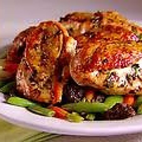 Herbed Chicken with Spring Vegetables