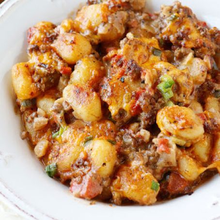 Cheeseburger Gnocchi