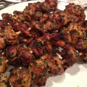 Moroccan Chicken Brochettes
