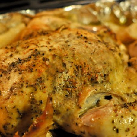 Slow Cooker Whole Chicken - Lemon