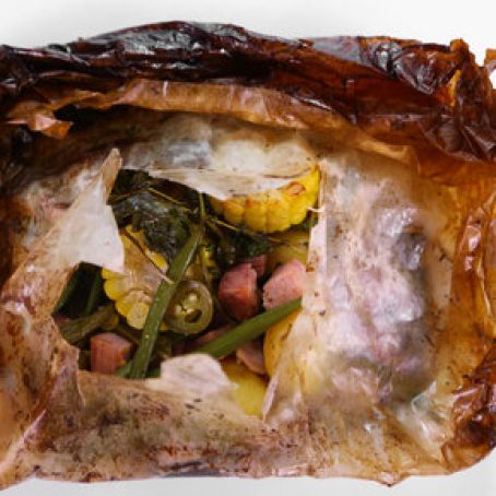 Mario Batali's Summer Vegetables in Cartoccio