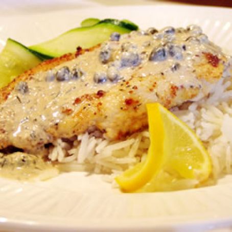 Chicken Breasts in Caper Cream Sauce