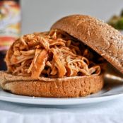 Crockpot BBQ Beer Chicken