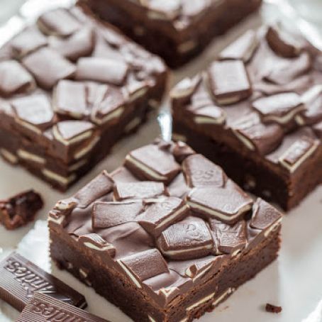 Andes Mint Brownies
