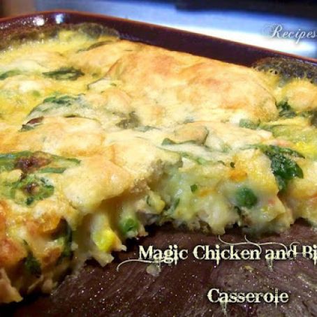 Magic Chicken and Biscuit Casserole