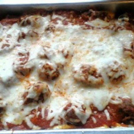 Meatball Sub Casserole
