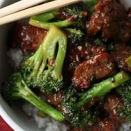 Beef with broccoli