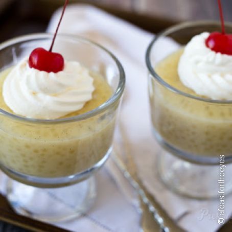 Pressure Cooker Tapioca Pudding