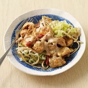 CHICKEN PAPRIKA WITH NOODLES