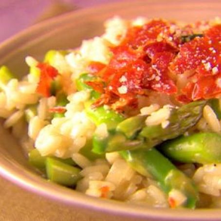 Champagne Risotto with Asparagus