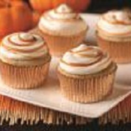 Pumpkin Cream Cupcakes