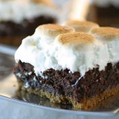 5 Min Prep S’Mores Brownies