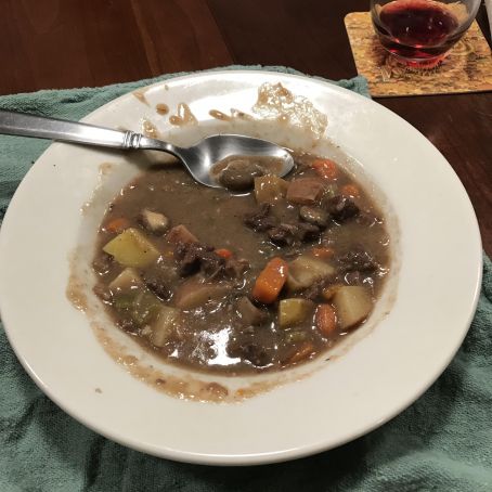 Waterfowl Stew with Red Wine