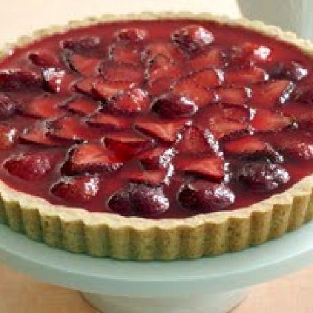 Glazed Strawberry Tart
