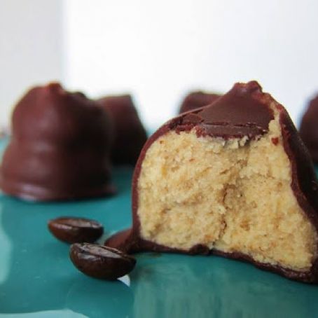 Raw Coffee Cream Truffles