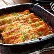 Vegetarian Black Bean Enchiladas