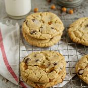 Salted Caramel Chocolate Chip Cookies