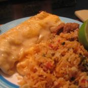 Simply Sour Cream Chicken Enchiladas