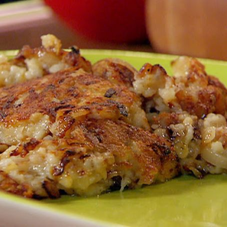 Cheesy Potato and Sharp Cheddar Hash