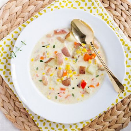 Corn and White Bean Chowder