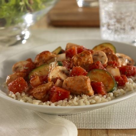 Chicken Cacciatore with Rice