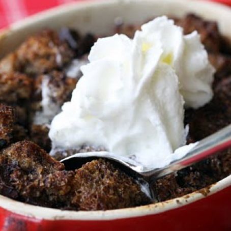 Chocolate Coffee Bread Pudding