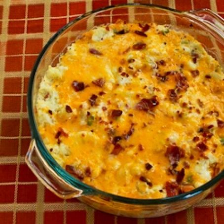 Twice Baked Cauliflower