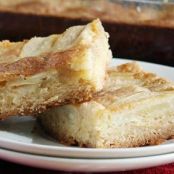Brown Butter Pear Sugar Cookie Bars