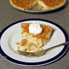 Old-Fashioned Coconut Custard Pie