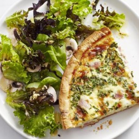 HAM AND GRUYERE QUICHE