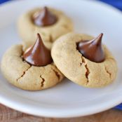 Cookies: Peanut Blossom Cookies (Hershey Kiss)