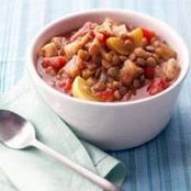 Ratatouille with Lentils