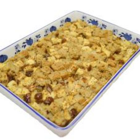 Apple Date Bread Pudding