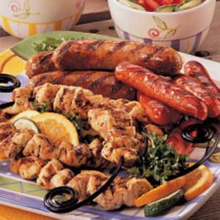 Grilled Orange Chicken Strips Recipe