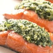 5-Ingredient Spinach-Stuffed Salmon