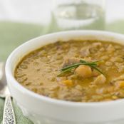Pork and Lentil Soup