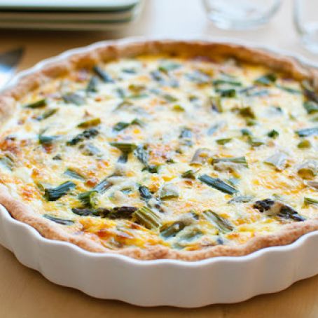 Asparagus Quiche