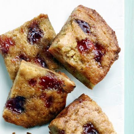 Strawberry Blondies