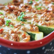 Taco Stuffed Zucchini Boats